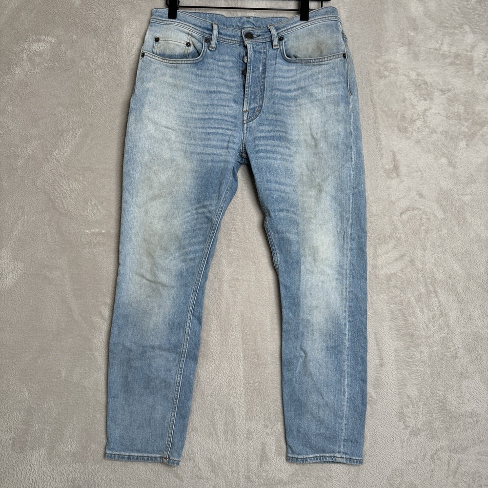 Acne Studios Women's River Powder Blue Size‎ 30 Preowned